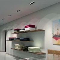iGuzzini MQ12 iRoll LED 32W 3400lm Ceiling Lamp