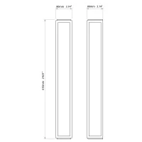 Astro Lighting Mashiko wall 600 lampada da parete led