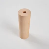 Portalampada Cilindrico Tondo E27 in Legno Portalampada Cilindrico Tondo E27 in Legno