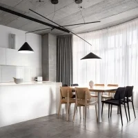 Vibia North lampada regolabile a sospensione