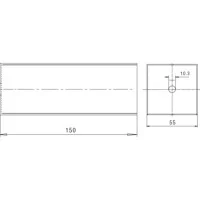 Rectangular E27 Lampholder Wood