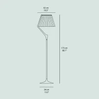 Kartell Angelo Stone lampada da terra