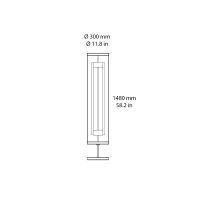 Astep Isol 30/126 lampada da terra led