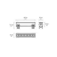 Flos Ingraze Fixed 400 ground recessed IP67