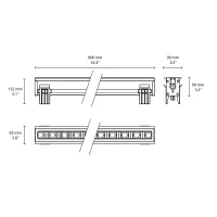 Flos Ingraze Adjustable 900 incasso a terra IP67