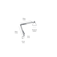 Fontana Arte Naska led wall lamp