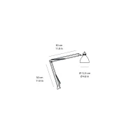 Fontana Arte Naska led wall lamp