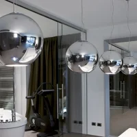 Fontana Arte Globo di Luce lampada a sospensione led