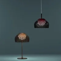 Flos Tatou S2 Lampada a sospensione grande in policarbonato by