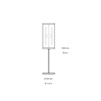 Astep Isol 30/76 lampada da terra led