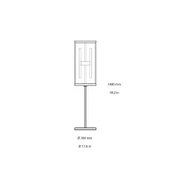 Astep Isol 30/76 lampada da terra led