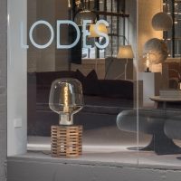 Lodes Flar lampada da tavolo in vetro