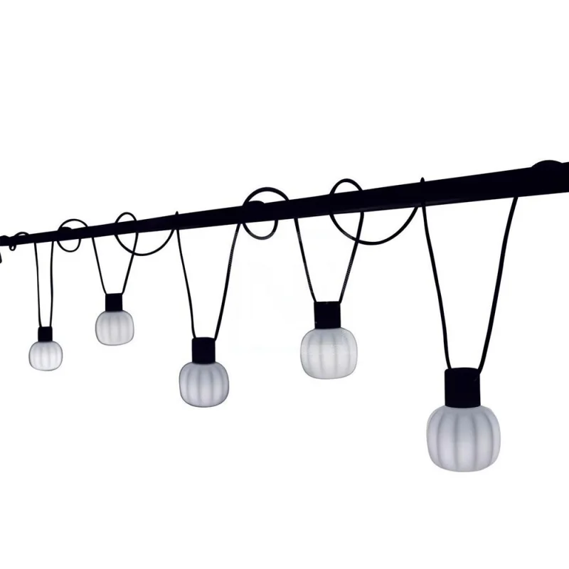 Martinelli Luce Kiki LED Kit 5 Lampade A Sospensione Luce diffusa IP54 Martinelli Luce Kiki LED Kit 5 Lampade A Sospensione Luce diffusa IP54
