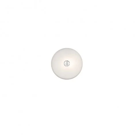 Flos Mini Button small Applique wall or ceiling Lamp By Piero