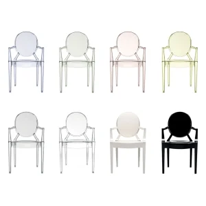 Kartell sedia Louis Ghost