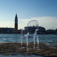 Kartell sedia Louis Ghost