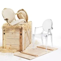 Kartell sedia Louis Ghost