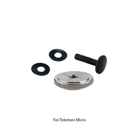 Artemide Tolomeo Accessory Screw with Knob, Connector and Threaded Pin Part