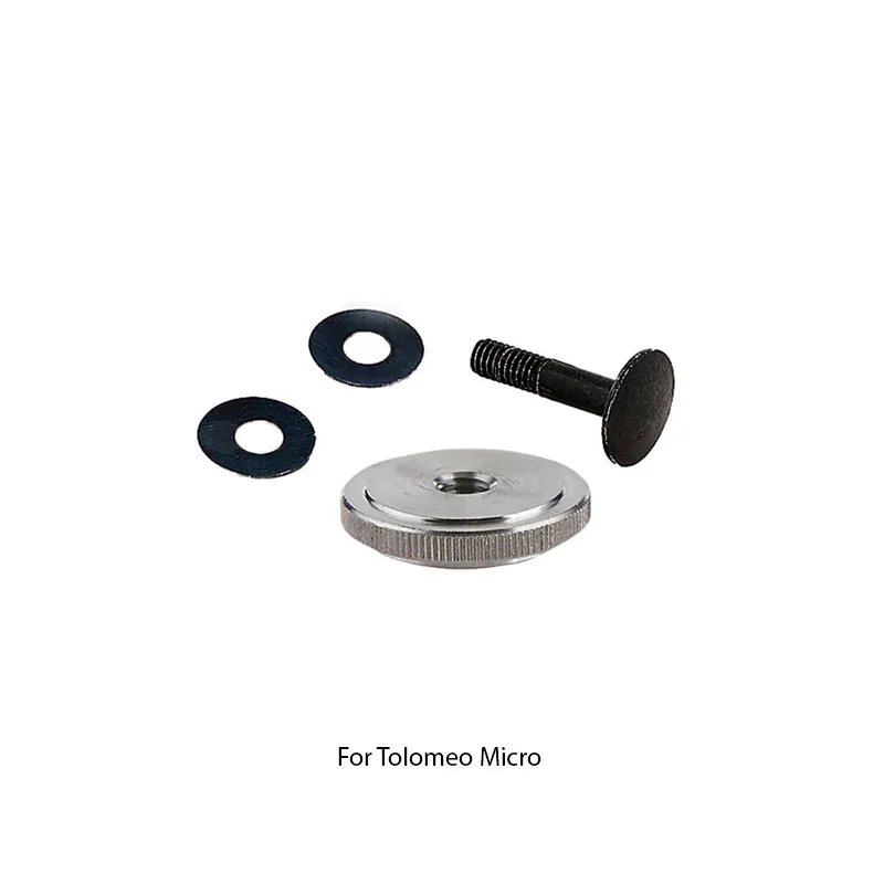 Artemide Tolomeo Accessory Screw with Knob, Connector and Threaded Pin Part