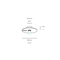 Wever & Ducrè Mirro Soft lampada da parete soffitto led