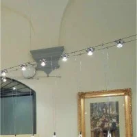 Mizar ARGUS2 SPOT orientabile 2xG6,35 sistema su cavi 12V in