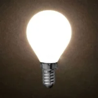 Daylight Italia Lampadina LED Milk Sfera E14 4.5W 470lm Opalina