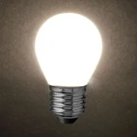 Daylight Italia Lampadina LED Milk Sfera G45 E27 4.5W 470lm