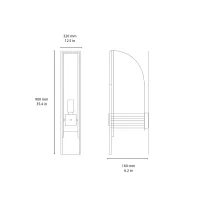 Martinelli Luce Marx led wall lamp Martinelli Luce Marx led wall lamp