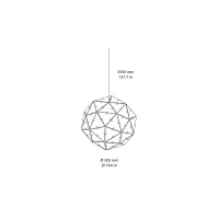 Martinelli Luce Poliedro lampada a sospensione led Martinelli Luce Poliedro lampada a sospensione led