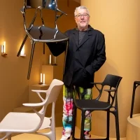 Kartell sgabello A.I. Recycled