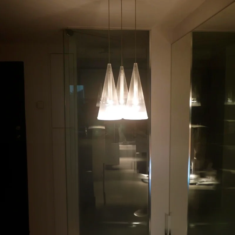 Flos Fucsia 3 Lampada Sospensione tripla in vetro | Diffusione Luce
