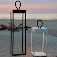 Logica Diogene L Lantern LED Table Battery Lamp Logica Diogene L Lantern LED Table Battery Lamp