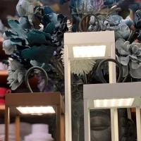 Logica Diogene Hybrid L LED Lanterna Batteria con Pannello Solare