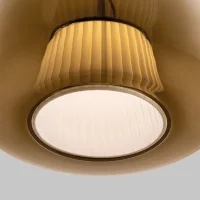 Vistosi Plissè led suspension lamp