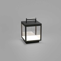 Faro KERALA LED Lampada portatile ricaricabile IP54 grigio