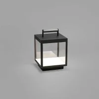 Faro KERALA LED Lampada portatile ricaricabile IP54 grigio