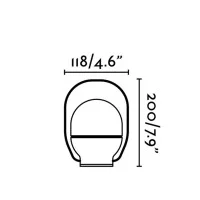 Faro TAKE AWAY LED Lampada portatile Ricaricabile IP54 uso