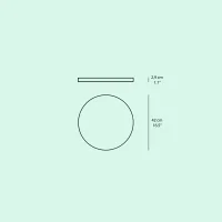 Kartell top chiusura per Componibili Big Round