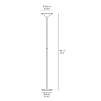 Rotaliana Dry F1 floor lamp