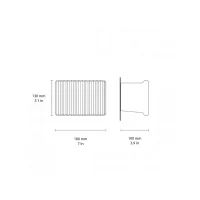 Karman Umarell B led wall lamp