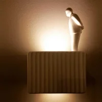 Karman Umarell B lampada da parete led