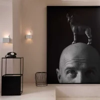 Karman Umarell B lampada da parete led
