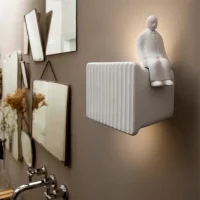 Karman Umarell B lampada da parete led
