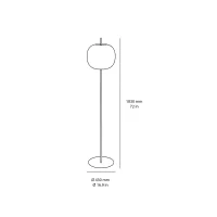 Kundalini Kushi XL led floor lamp