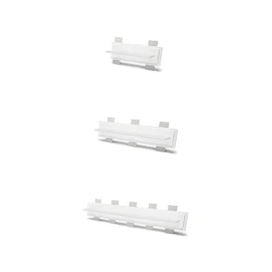Novantadieci 9010 Glax recessed led wall lamp shelf