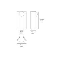 Novantadieci 9010 Passo led bollard