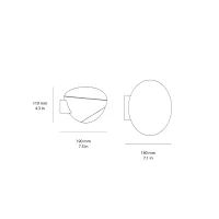 Kundalini Tua led wall lamp