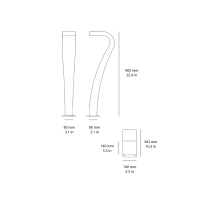 Novantadieci 9010 Cobra led bollard
