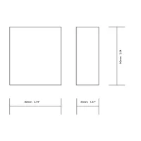 Isyluce BAR 0.1 LED wall light for indoor