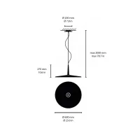 Vibia Skan lampada a sospensione led Vibia Skan lampada a sospensione led